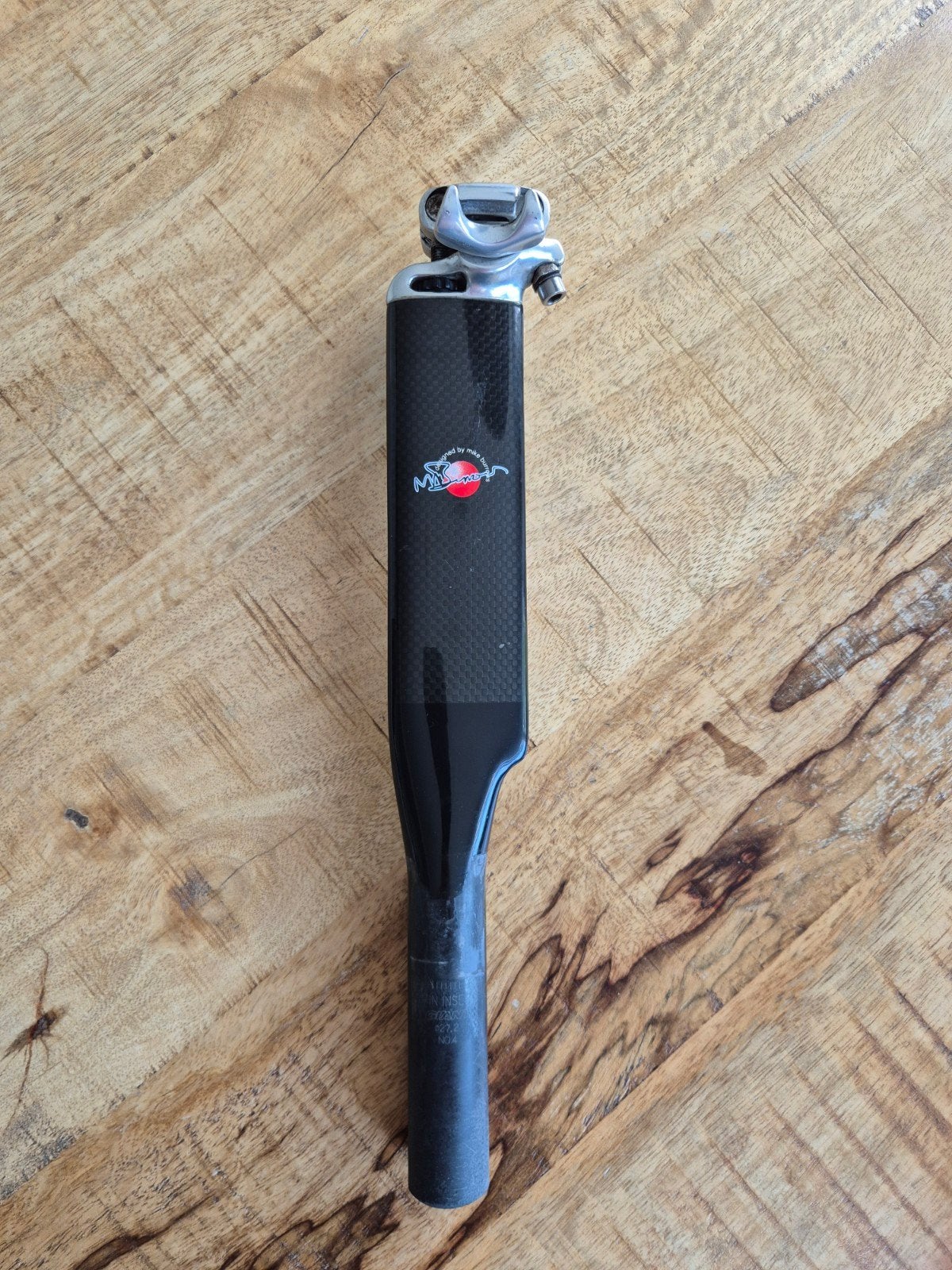 Giant Carbon Zadelpen 27.2mm Mike Burrows, Ophalen, Gebruikt, Racefiets, Giant