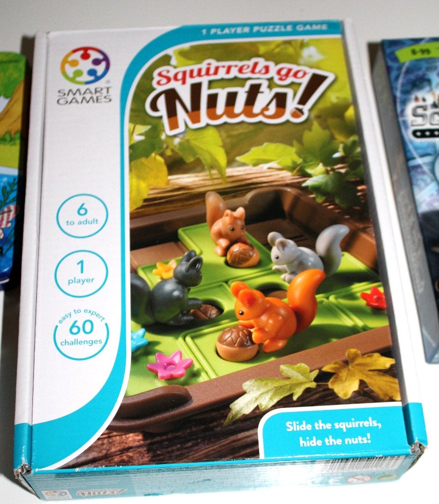 Smart Games Squirrels Go Nuts ! smartgame 1 speler, Ophalen of Verzenden, Minder dan 500 stukjes, Nieuw, Overige typen