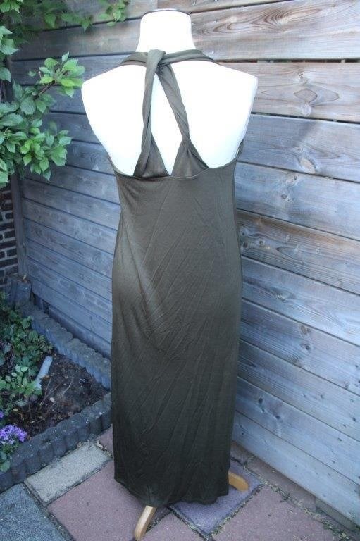 Jurk donkergroen Massimo Dutti mt S Vaste prijs, Kleding | Dames, Massimo Dutti, Ophalen of Verzenden, Zo goed als nieuw, Maat 36 (S)