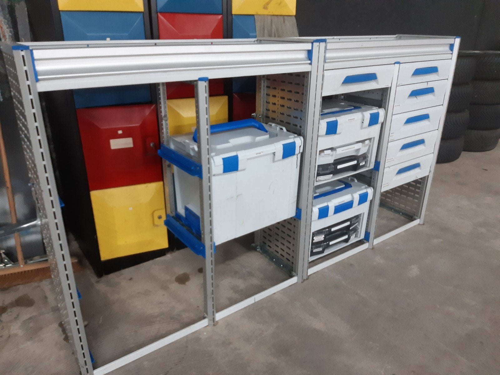 Sortimo bedrijfswagen inrichting kast stelling, Auto diversen, Auto-accessoires, Ophalen, Info@tommysmit.nl, Gebruikt, 7008AR