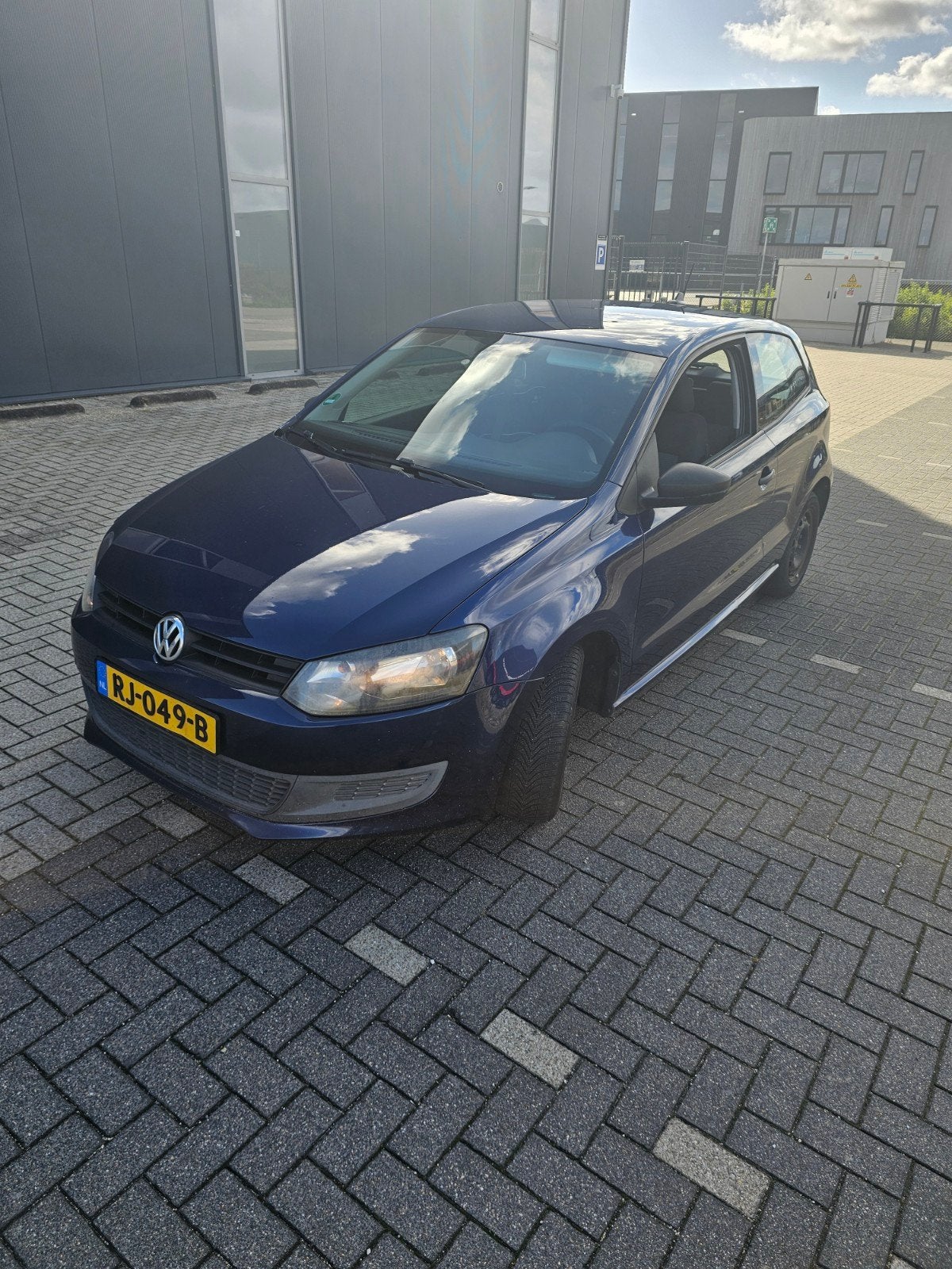 Volkswagen Polo 1.6 TDI 66KW 2011 Blauw, Auto's, Voorwielaandrijving, Blauw, 1200 kg, Particulier