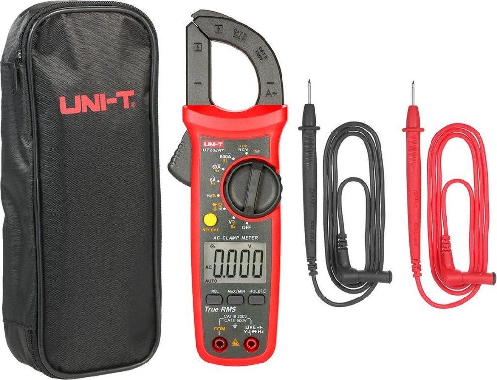 Nieuwe UNI-T UT202A+ True RMS Digitale Multimeter Stroomtang, Doe-het-zelf en Verbouw, Kreitsberg 4, Info@jmsproducts.nl, Multimeter