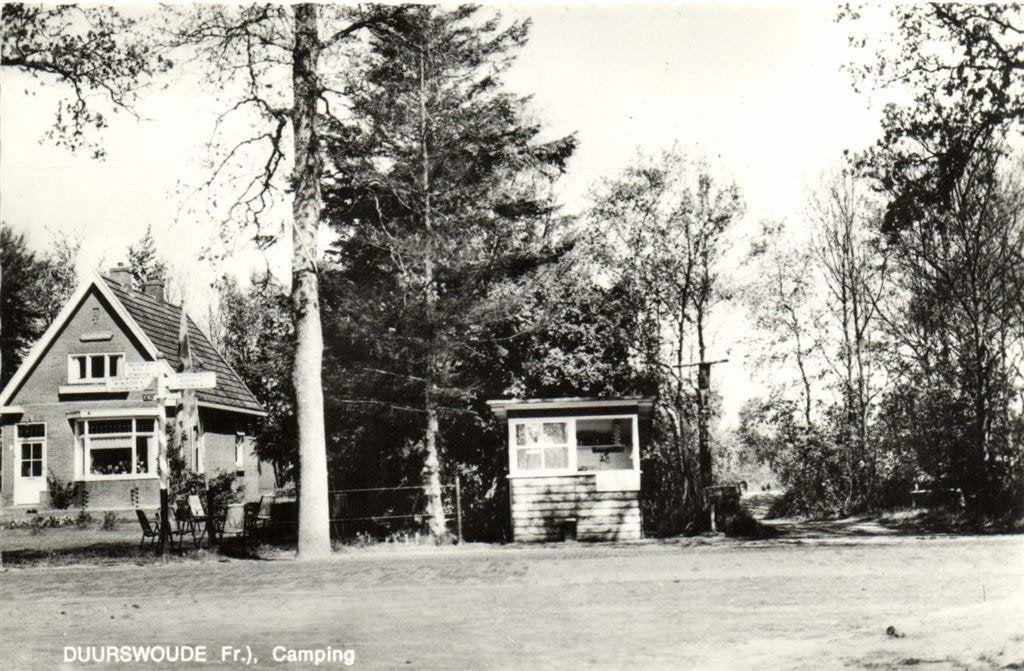 Duurswoude Fr.], Camping - ongelopen, Verzamelen, Ophalen of Verzenden, 1960 tot 1980, Ongelopen, Friesland
