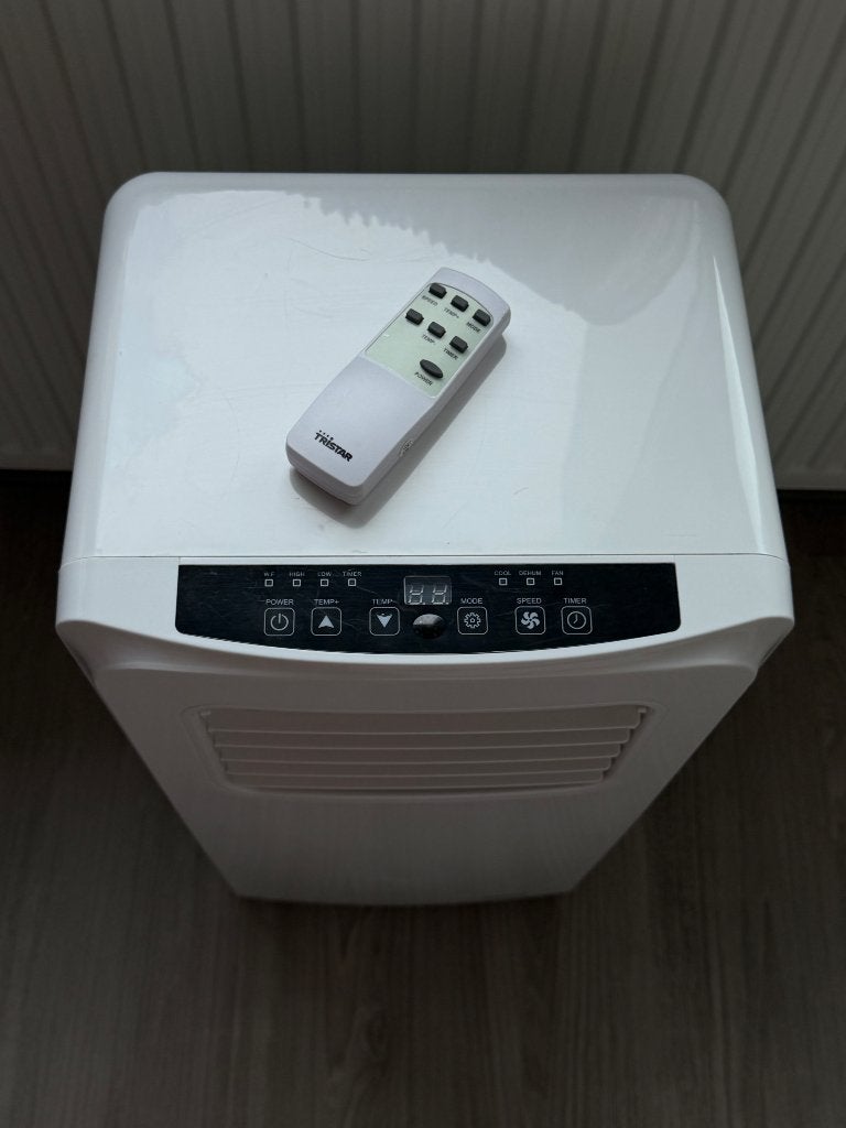 Tristan AC-5477 portable air conditioner, Witgoed en Apparatuur, Ophalen, Minder dan 60 m³, 3 snelheden of meer, Zo goed als nieuw