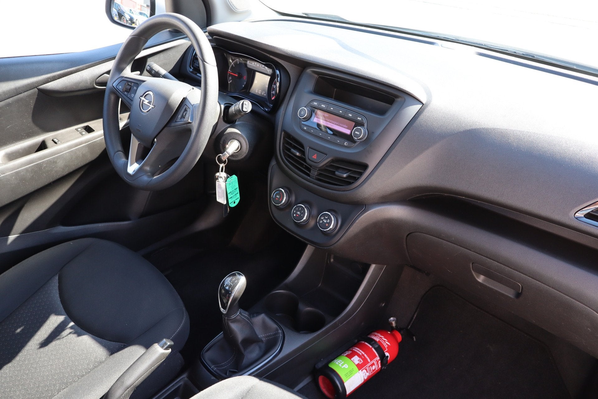 Opel KARL 1.0 ecoFLEX Edition Nederlandse auto! Cruise contr, Voorwielaandrijving, Stof, Gebruikt, Wit