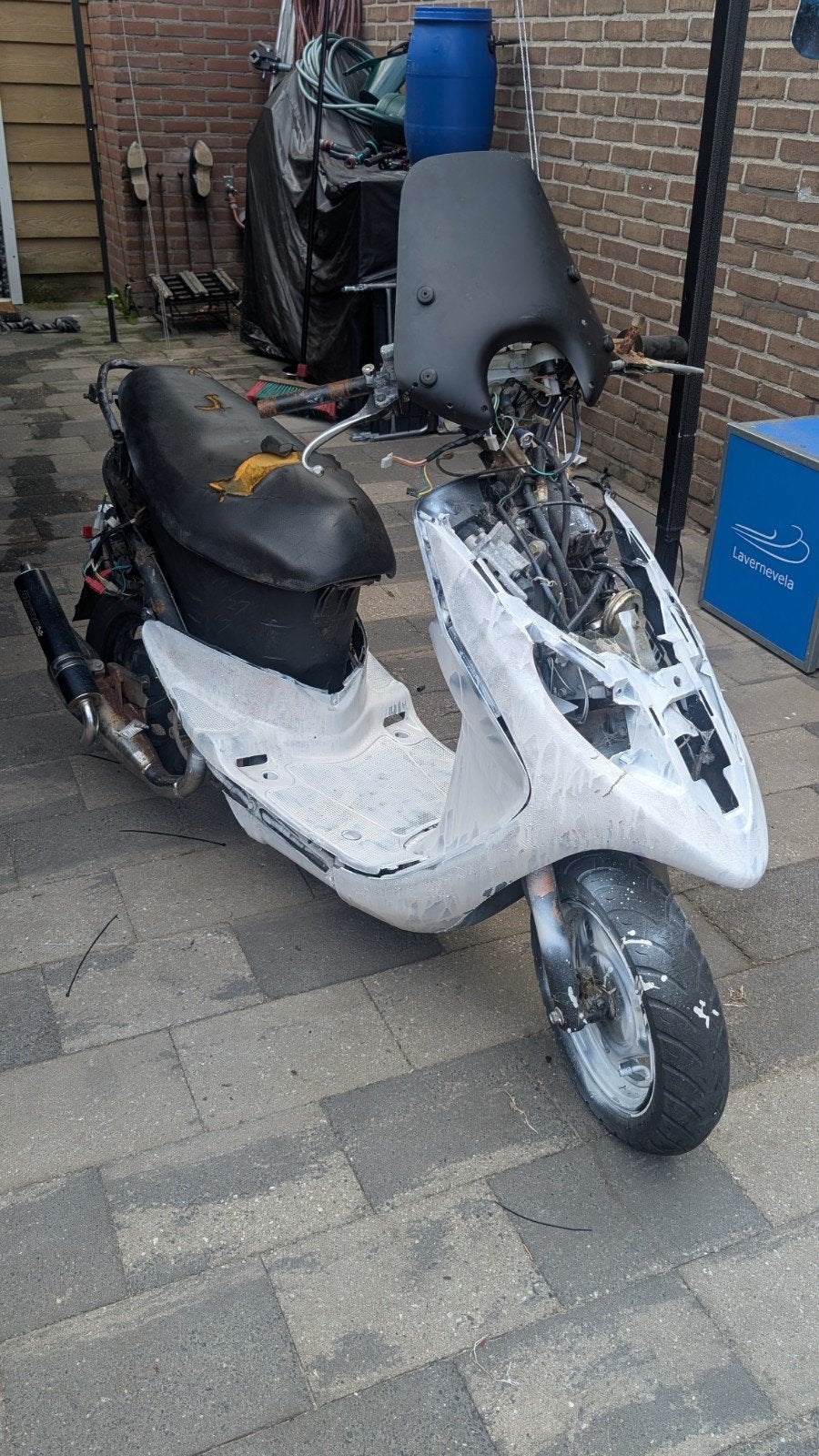SYM DD50 Tweetakt Scooter - Loopt niet, voor de handige, Fietsen en Brommers, Scooters | SYM, Ophalen of Verzenden