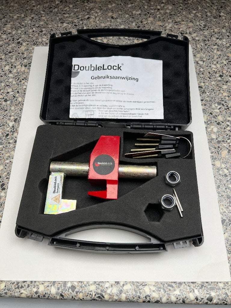 Doublelock Compact Eagle aanhangwagen slot, Ophalen of Verzenden, Nieuw