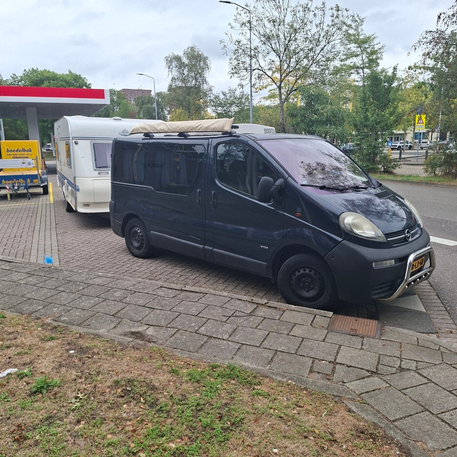 Opel Vivaro 2.0 AIRCO benzine Camper (tje L1h1 2003 3/6pers., Auto's, Opel, Voorwielaandrijving, 1998 cc, Stof, Vivaro
