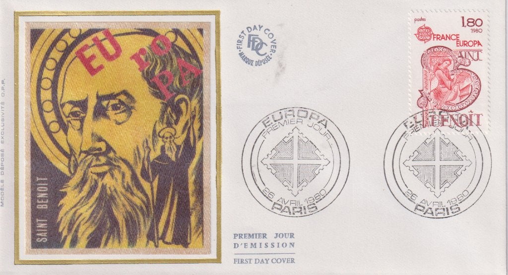 Frankrijk 1980 EUROPA Herdenken Saint Benoit S119, Verzenden, Onbeschreven, Europa