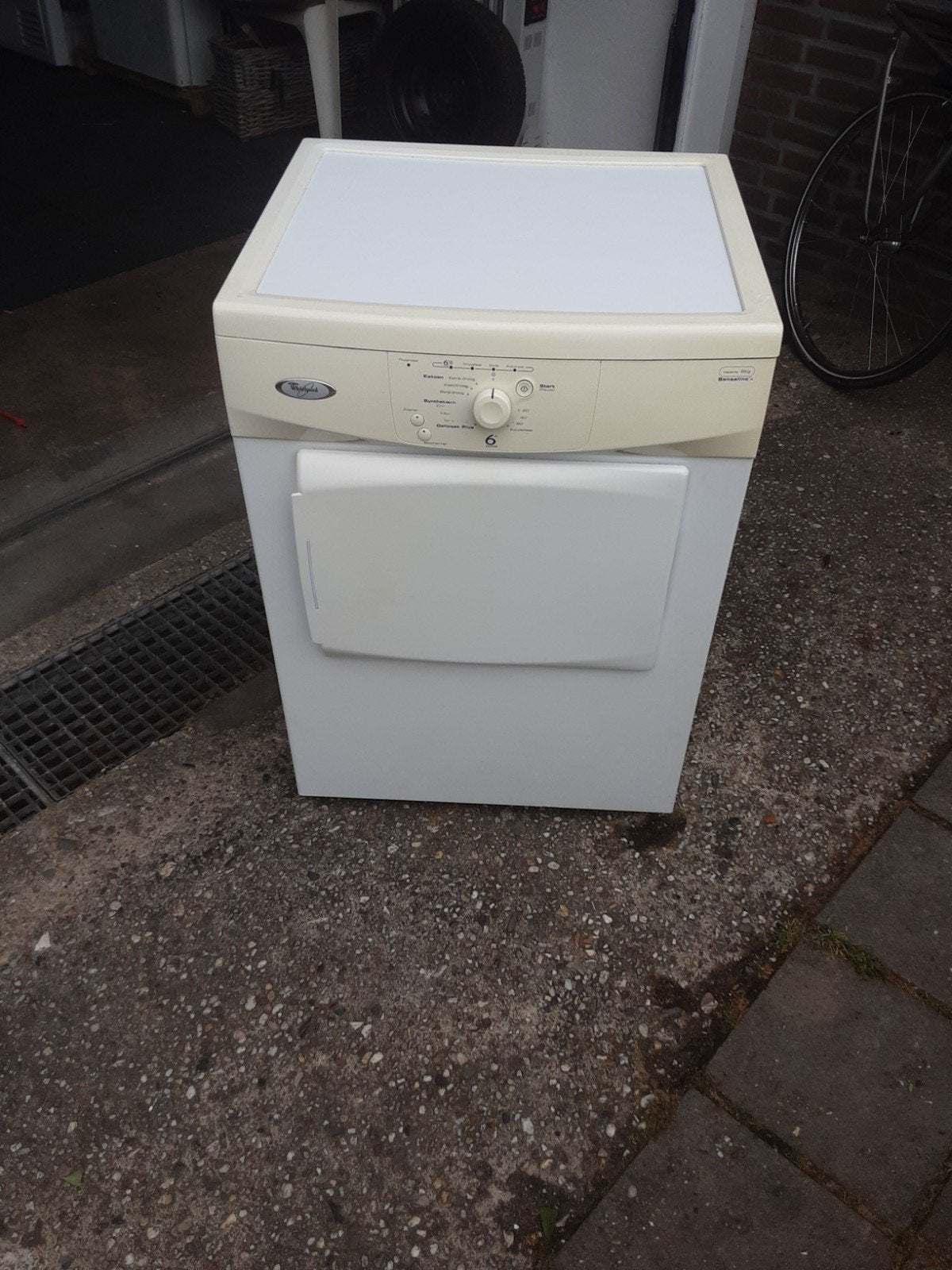 te koop: luchtafvoerdroger, Witgoed en Apparatuur, Ophalen, 6 tot 8 kg, Gebruikt, Luchtafvoer