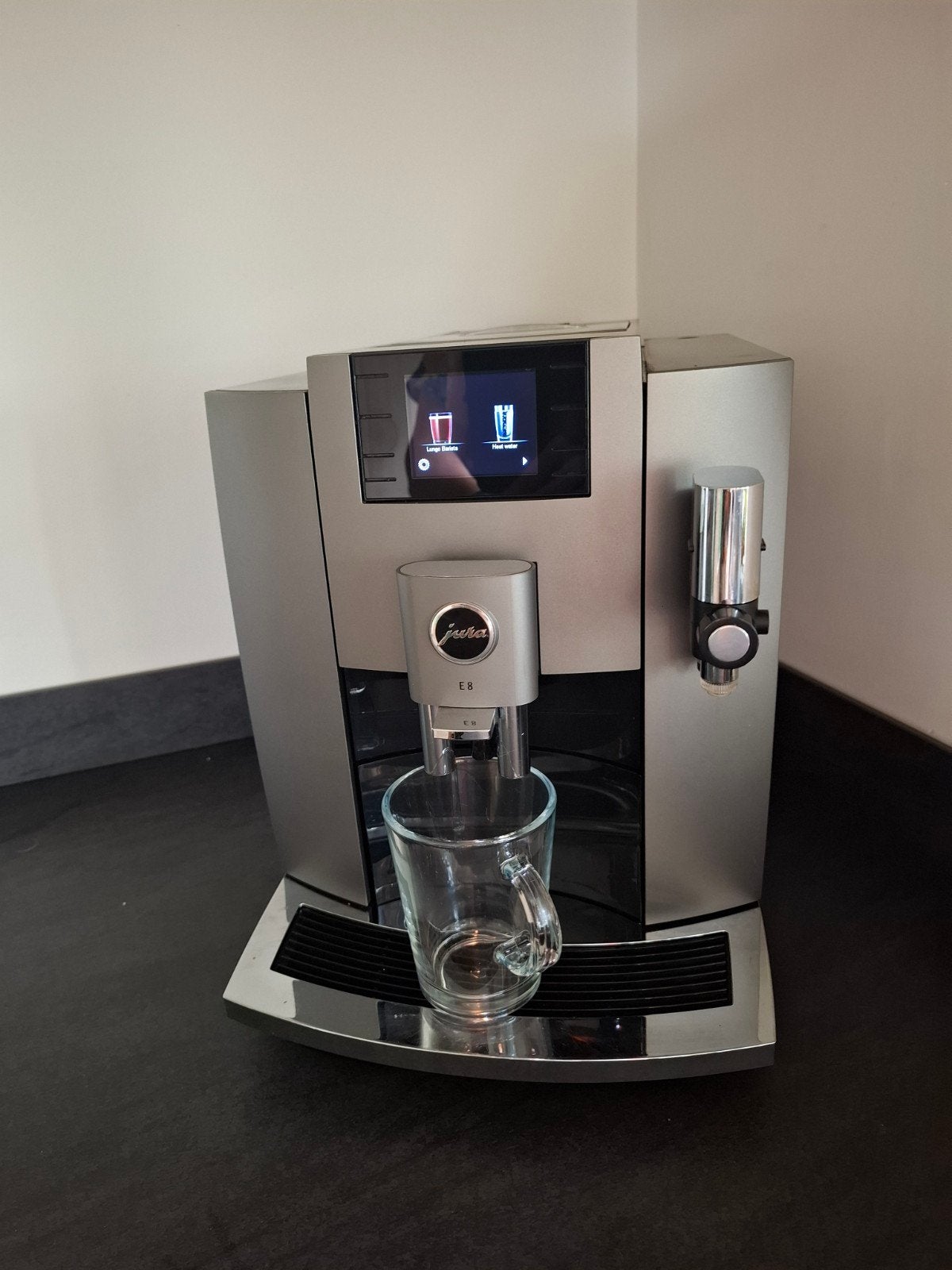 Jura E8, Witgoed en Apparatuur, Koffiezetapparaten, Ophalen, Gebruikt, Espresso apparaat, Koffiebonen