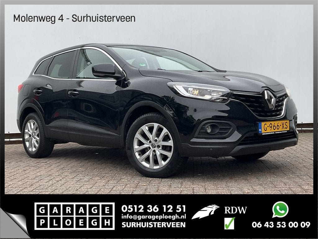 Renault Kadjar 1.3 TCe Automaat Hoge zit Trekhaak Cruise Pdc, Auto's, Renault, Kadjar, Gebruikt, Euro 6, 4 cilinders