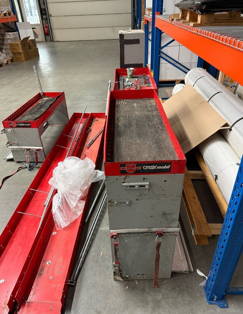 Würth ORSY mobil businrichting – 3 kasten + plafondbakken, Ophalen, Gebruikt