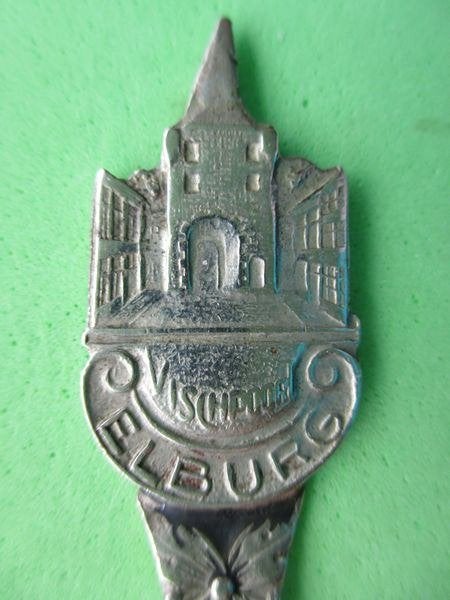 (A3412) Elburg Vischpoort, Ophalen of Verzenden, Gebruikt, Overige materialen, Bestek