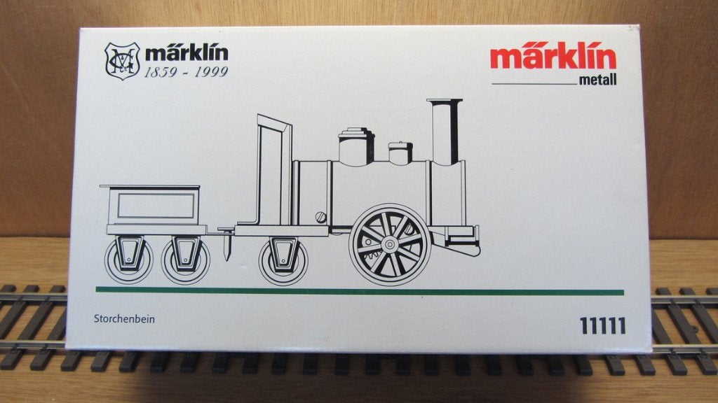Märklin spoor 1 : replica ''Storchenbein'' - 1/32 - 11111, Hobby en Vrije tijd, Wisselstroom, Locomotief, Ophalen of Verzenden