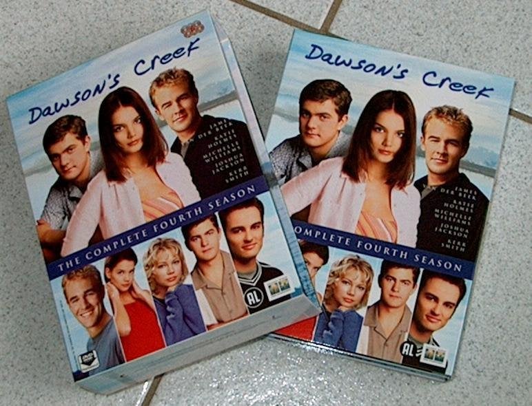 box met 6 dvd's Dawson's Creek seizoen 4, Cd's en Dvd's, Dvd's | Tv en Series, Alle leeftijden, Ophalen, Zo goed als nieuw