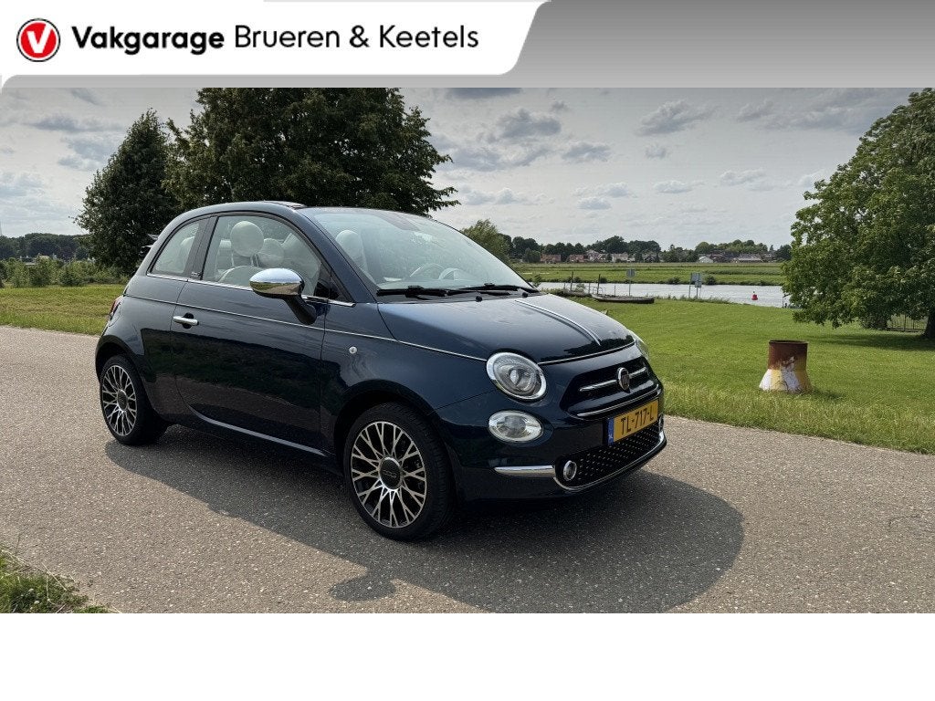 Fiat 500C 0.9 TwinAir Turbo Collezione Automaat (bj 2018), Auto's, Fiat, Gebruikt, Cabriolet, Origineel Nederlands, Bedrijf