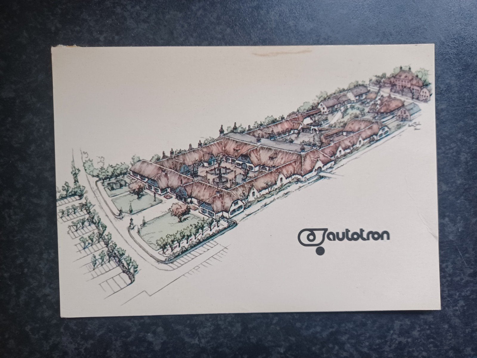 Drunen Lips Autotron (Anton Pieck), Ophalen of Verzenden, 1960 tot 1980, Ongelopen, Noord-Brabant