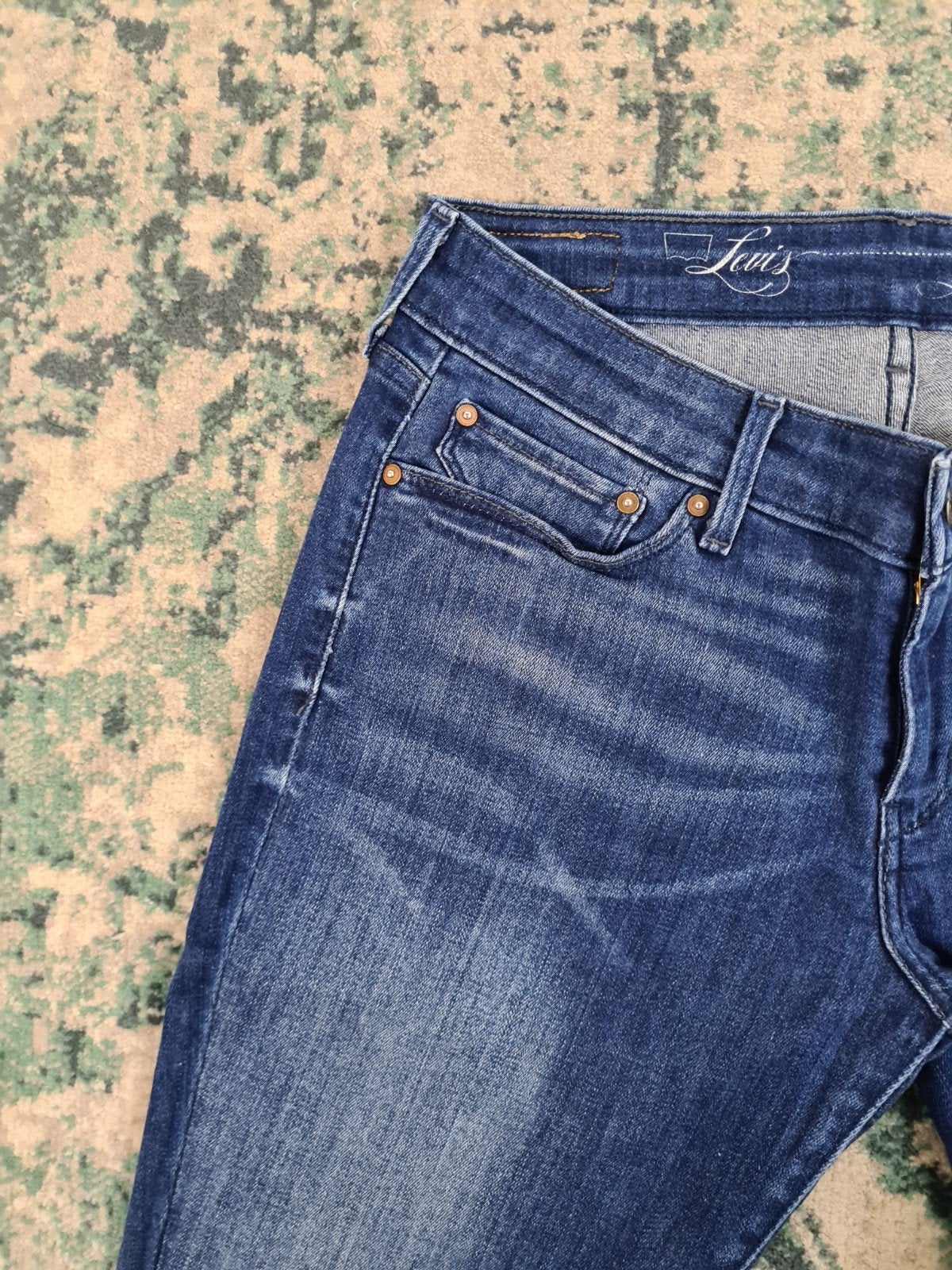 Levi's bold curve skinny W29 L32 Dames Tulsi2932 Low-rise, Kleding | Dames, Blauw, Ophalen of Verzenden, Zo goed als nieuw, W28 - W29 (confectie 36)