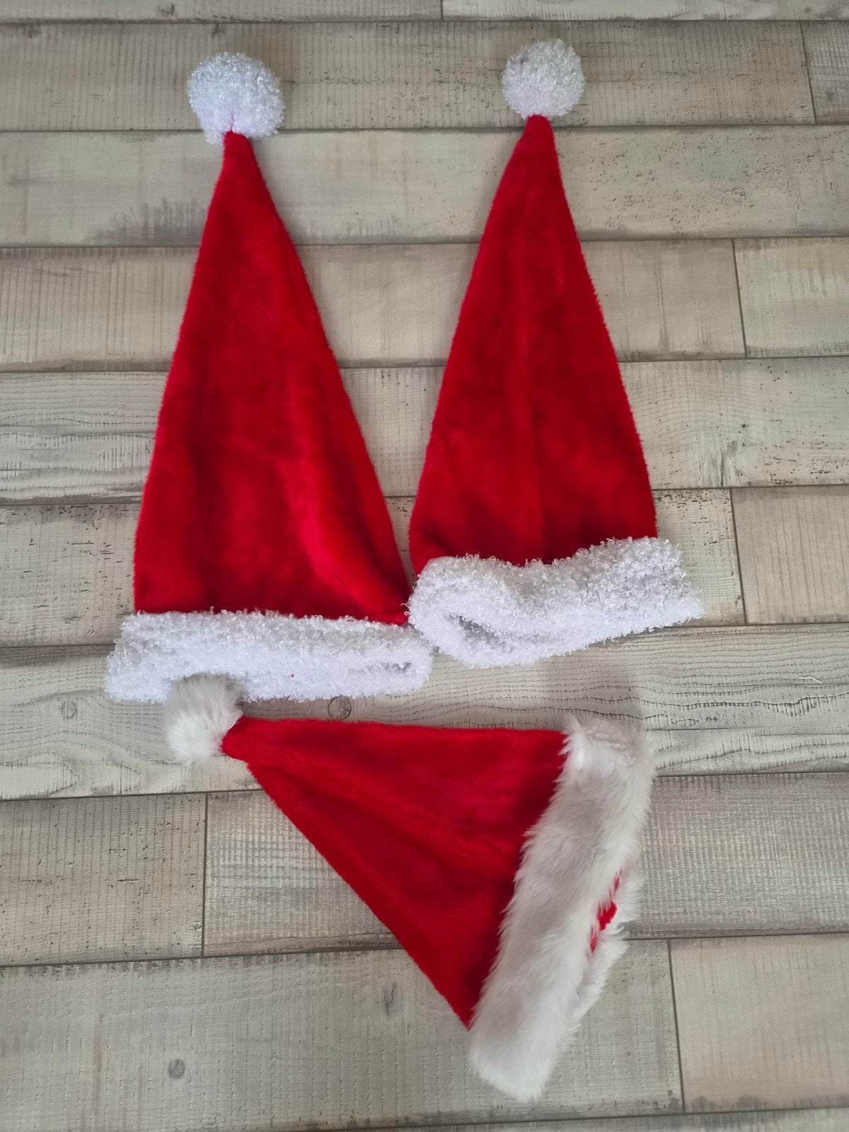 Kerstmutsen 3 stuks, Ophalen of Verzenden, Nieuw
