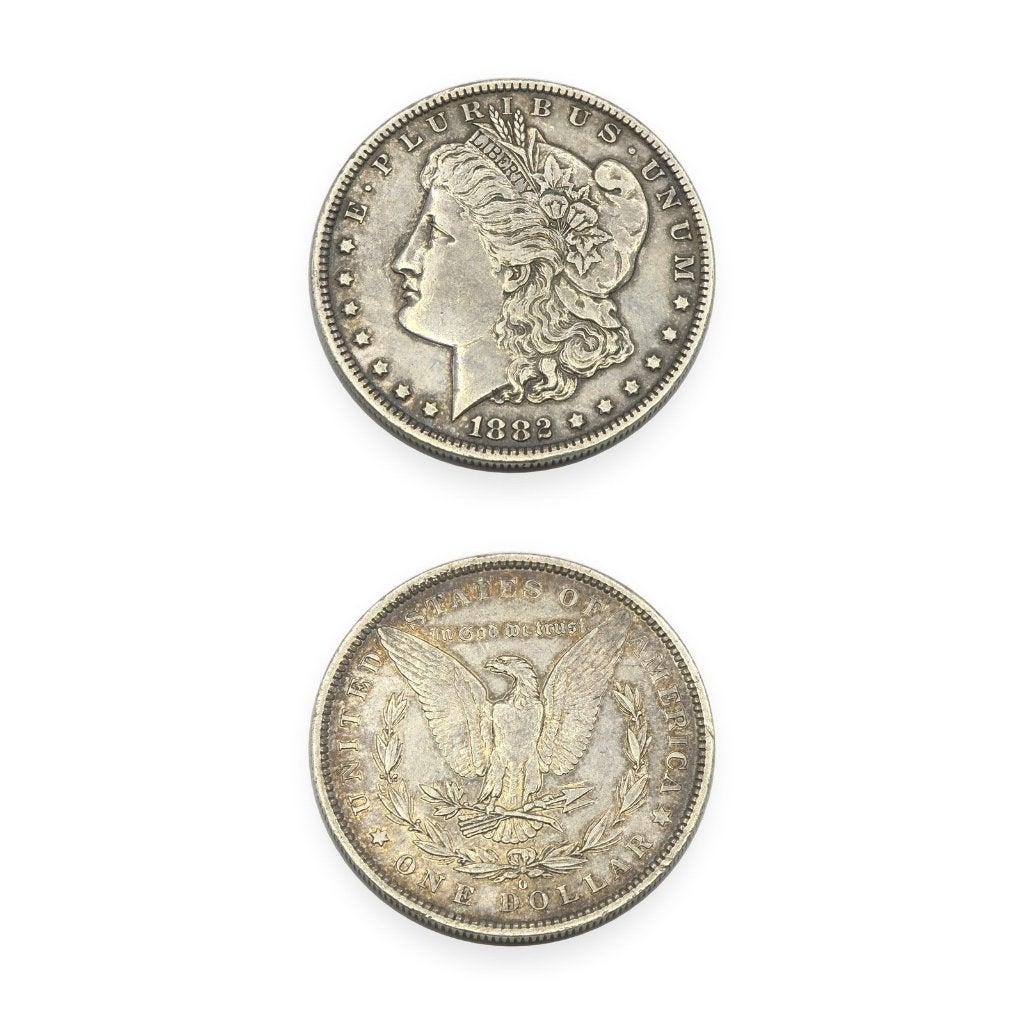 Zilveren Morgan Dollar 1882 O New Orleans USA, Ophalen of Verzenden, Noord-Amerika, Losse munt, Zilver