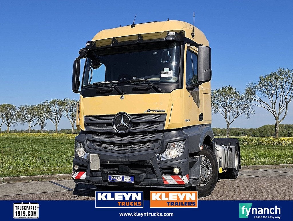 MERCEDES-BENZ ACTROS 1843 LS retarder pto+hydr., Automaat, Euro 6, 428 pk, Bedrijf