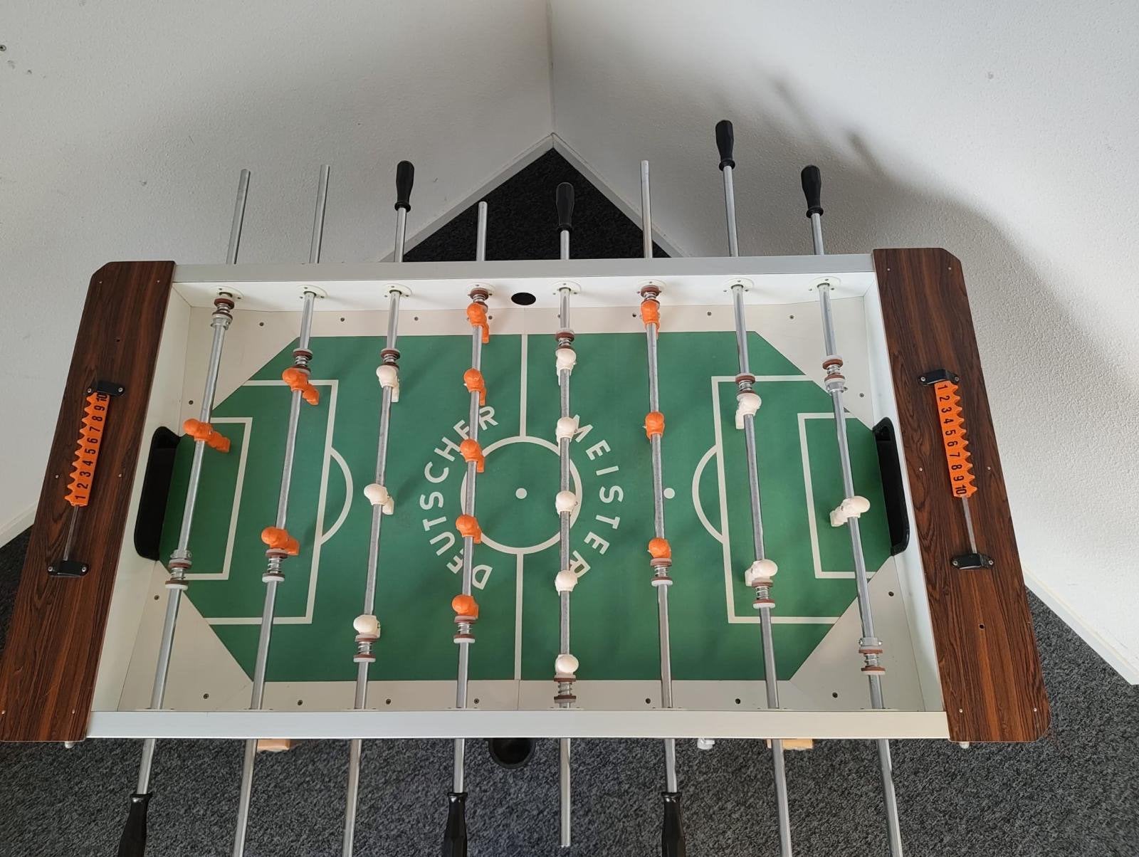 Deutscher Meister Grande Luxe tafelvoetbaltafel, Ophalen, Zo goed als nieuw