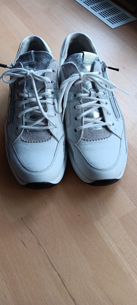 leren durea sneakers dames, Ophalen, Wit, Sneakers of Gympen, Zo goed als nieuw