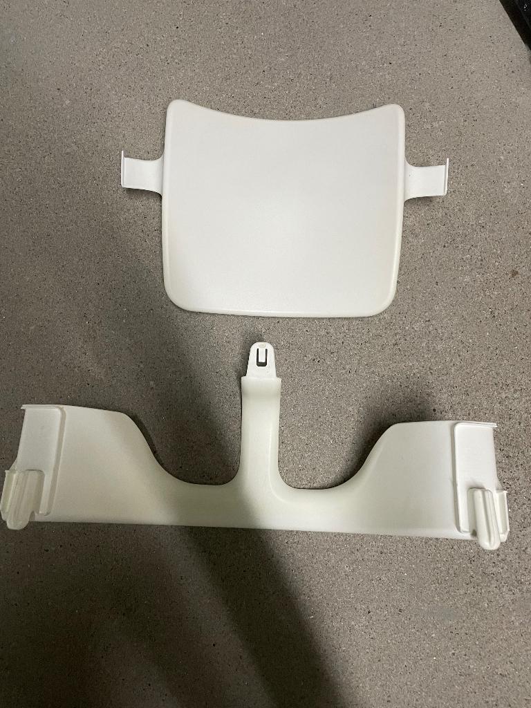 Stokke tripp trapp babyset wit, Ophalen, Gebruikt, Meegroeistoel