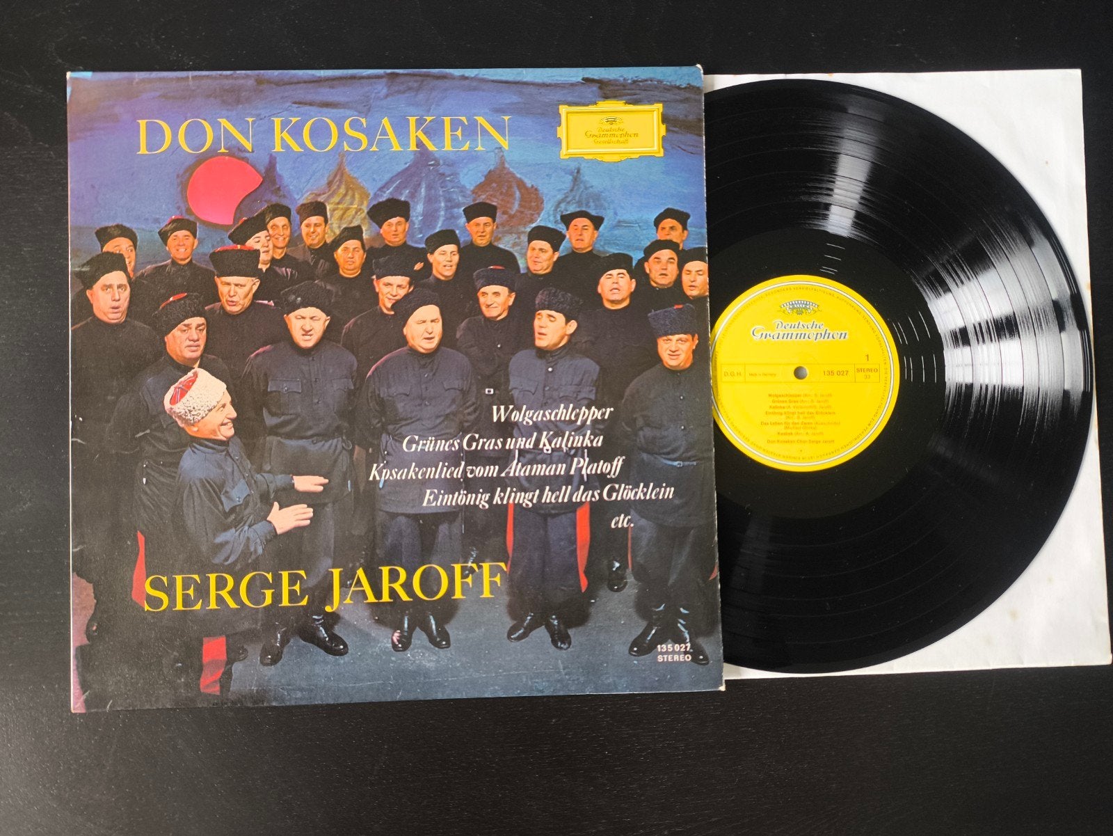 Don kosaken chor Serge jaroff - the Don kosaken choir lp, Ophalen of Verzenden