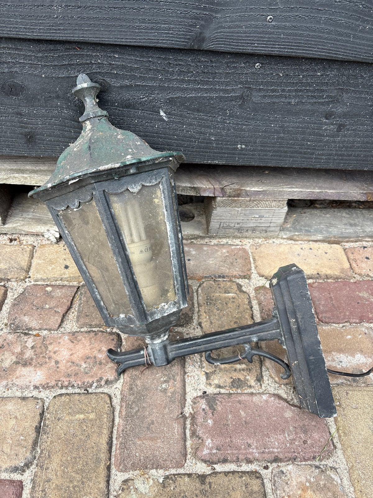 Oude buitenlamp - Klassieke wandlamp, Ophalen
