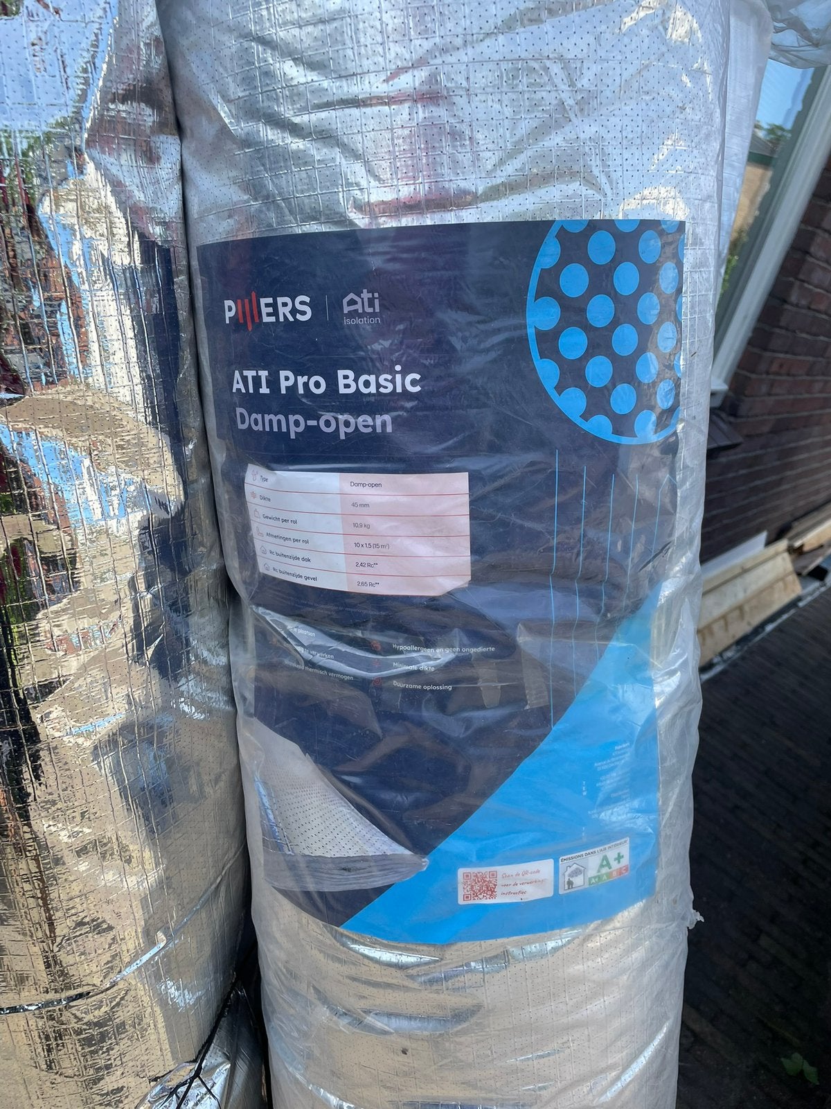 Ati pro Basic damp open, Doe-het-zelf en Verbouw, Overige materialen, Zo goed als nieuw, 15 m² of meer, Ophalen