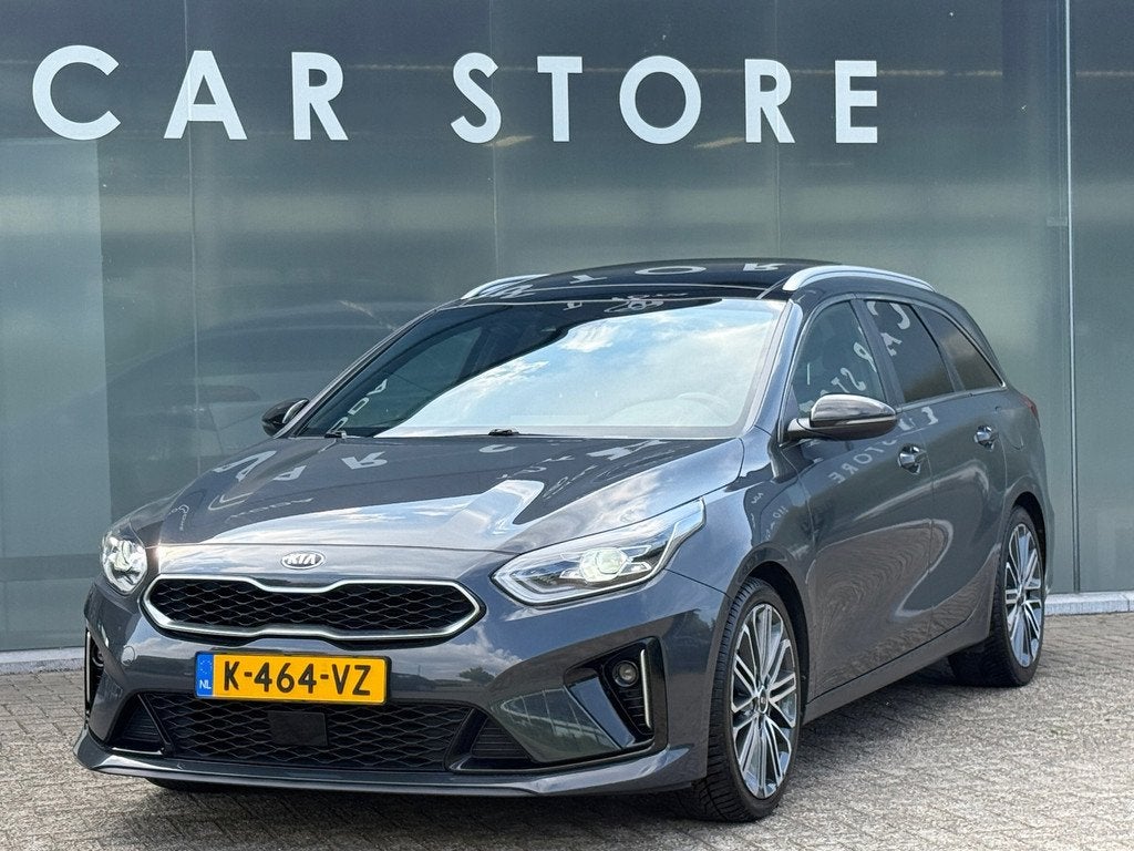 Kia Ceed Sportswagon 1.5 T-GDi GT-PlusLine Pano|Memory|Stuur, Gebruikt, 4 cilinders, 160 pk, Leder en Stof