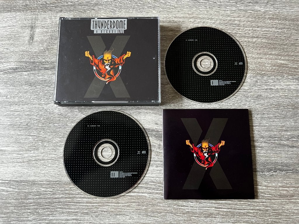 ID&T Thunderdome A decade Live (2002) Oldschool Hardcore, Ophalen of Verzenden, Zo goed als nieuw, Live-album, Inclusief boekje