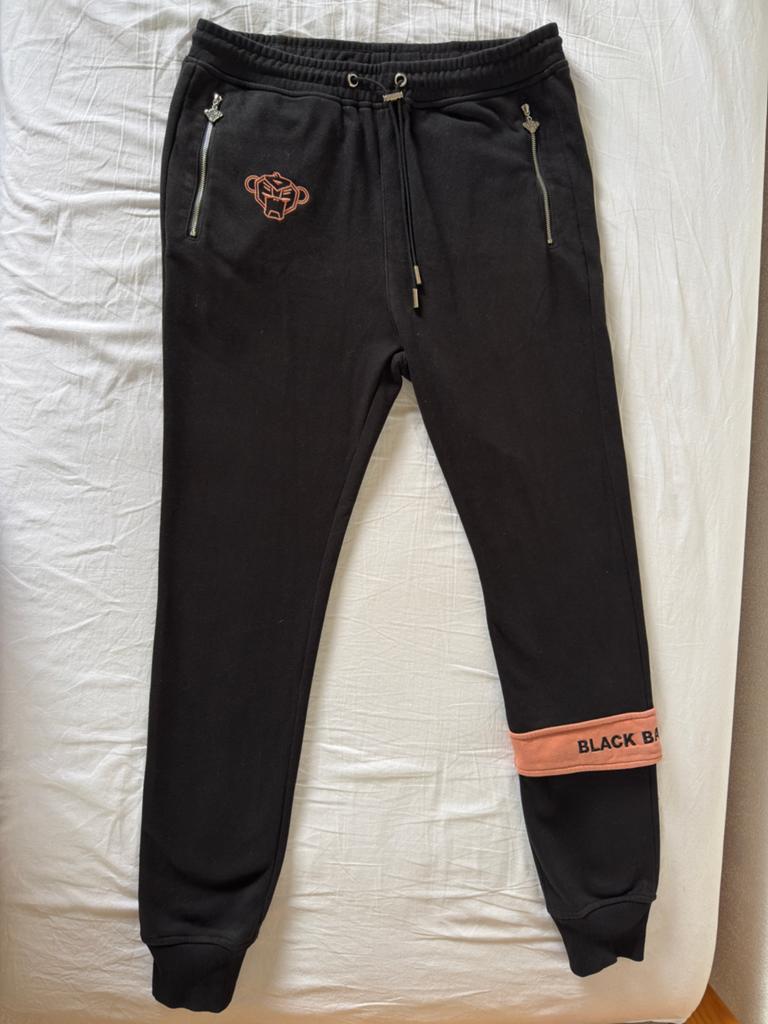 Jogging Broek Black Bananas, Ophalen, Zo goed als nieuw, Maat 52/54 (L), Zwart