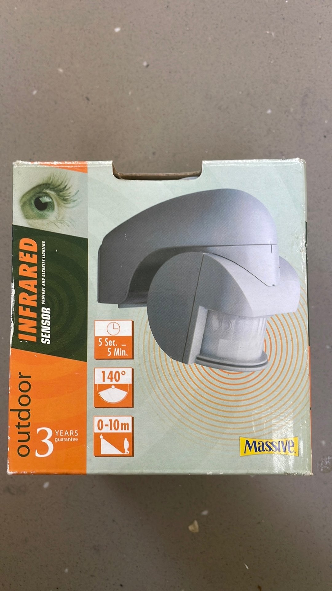 Sensor infrarood, Ophalen, Minder dan 50 watt, Wandlamp, Nieuw