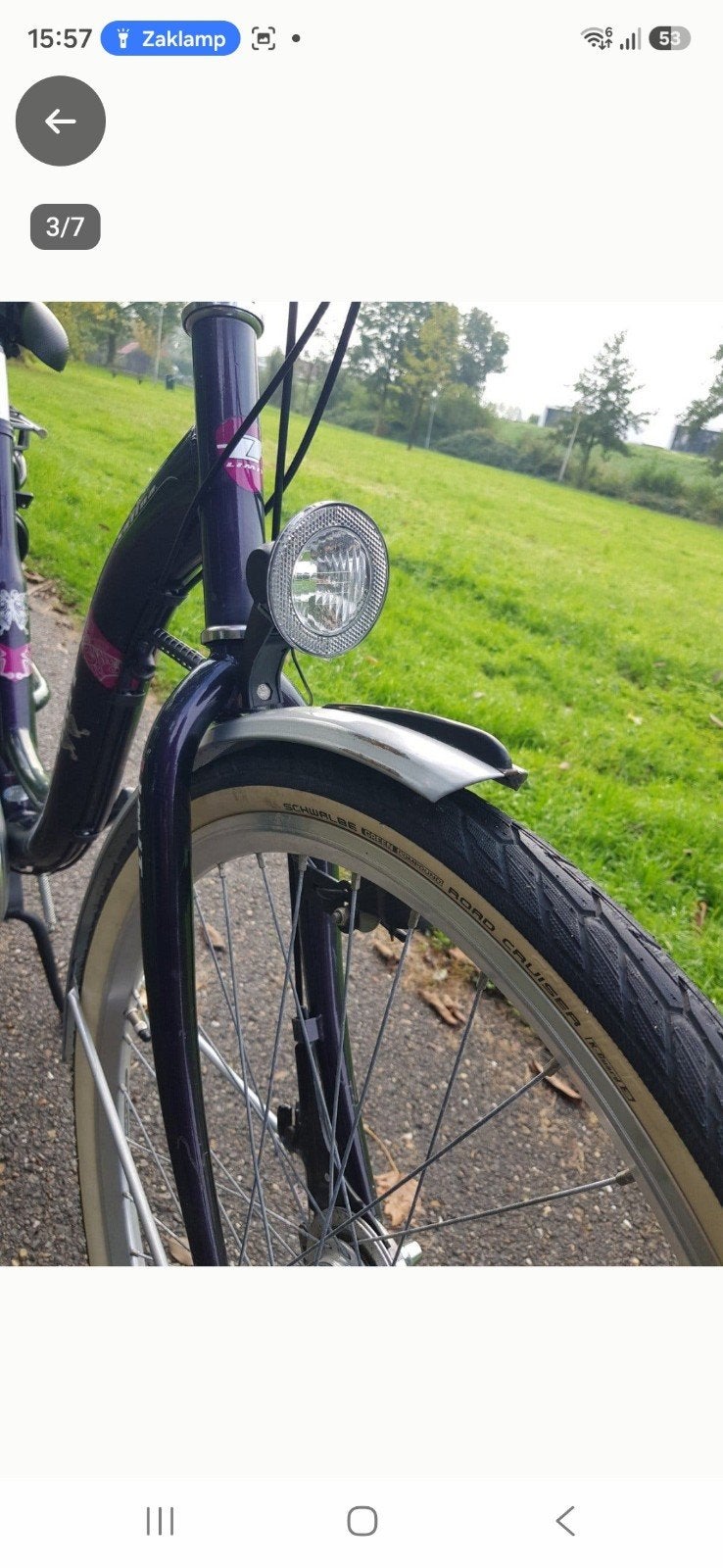 Leuk Limit xelair damesfiets 26 inch wielnaat, Minder dan 47 cm, Ophalen, Gebruikt, Overige merken