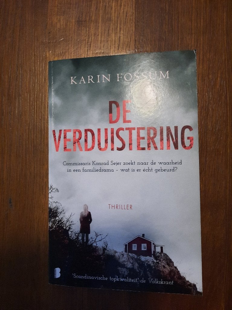 Karin Fossum - De verduistering, Boeken, Ophalen of Verzenden, Zo goed als nieuw, Karin Fossum, Scandinavië