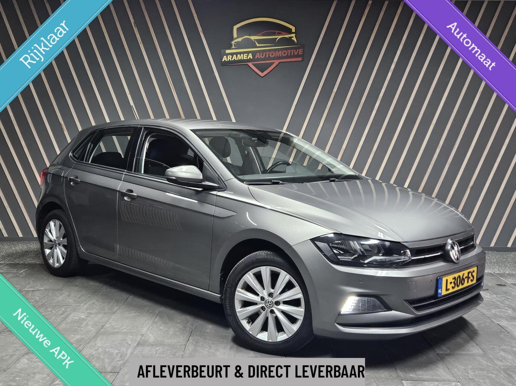 Volkswagen Polo 1.0 TSI DSG Comfortline Business|CARPLAY|ACC, Auto's, Stof, Gebruikt, 95 pk, 49 €/maand