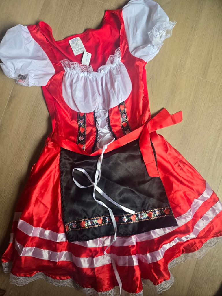 Nieuw! Oktoberfest dirndl jurkje maat M, Kleding | Dames, Carnavalskleding en Feestkleding, Ophalen of Verzenden, Nieuw, Maat 38/40 (M)