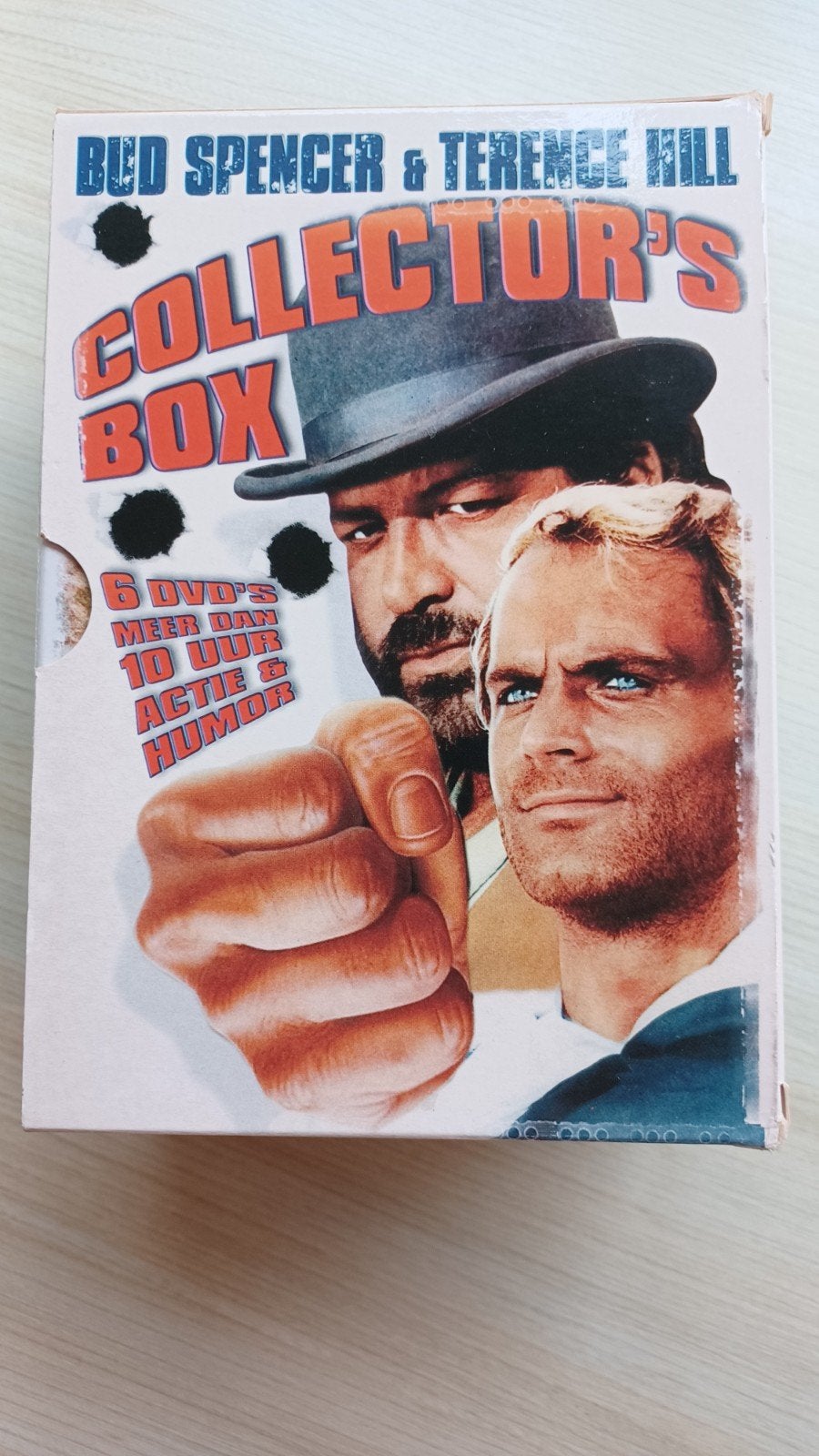 Bud Spencer & Terence Hill Collector's Box (6 DVD's), Ophalen, Nederlands, Vanaf 6 jaar, Inclusief doosje