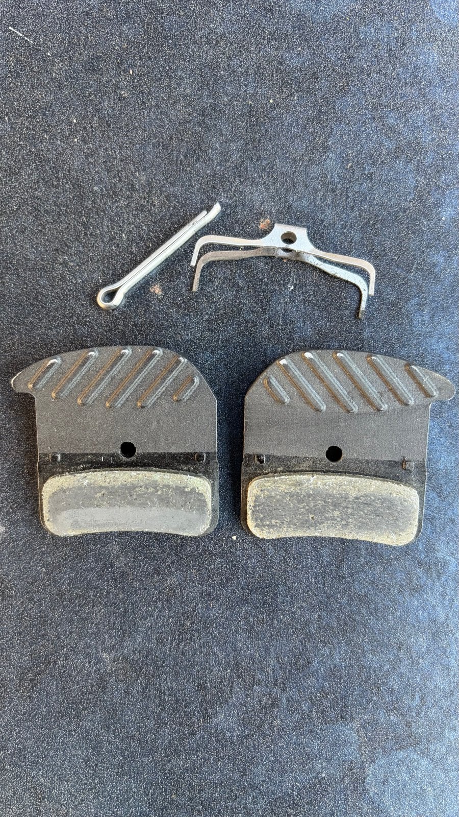 3 sets Shimano H03A remblokken met koelribben, Fietsen en Brommers, Fietsonderdelen, Remmen, Kunststof, Ophalen of Verzenden, Zo goed als nieuw