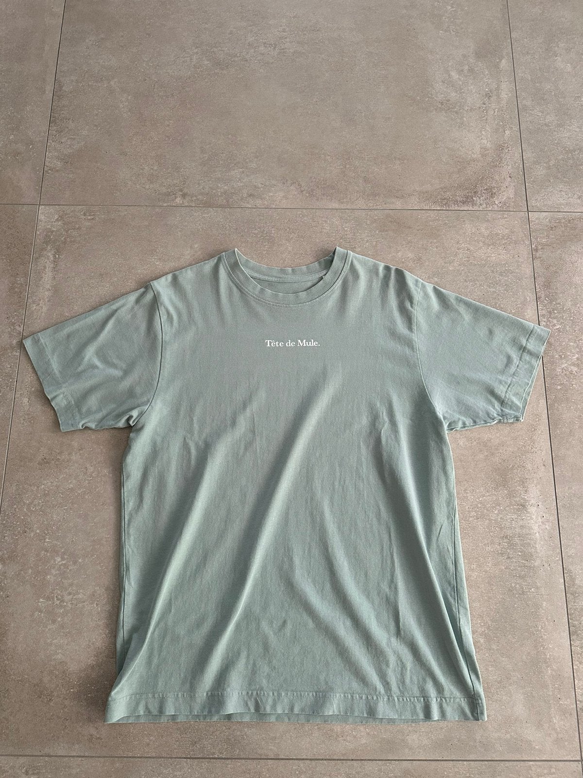 Tête de Mule T shirt lichtgroen, Ophalen, Zo goed als nieuw, Groen