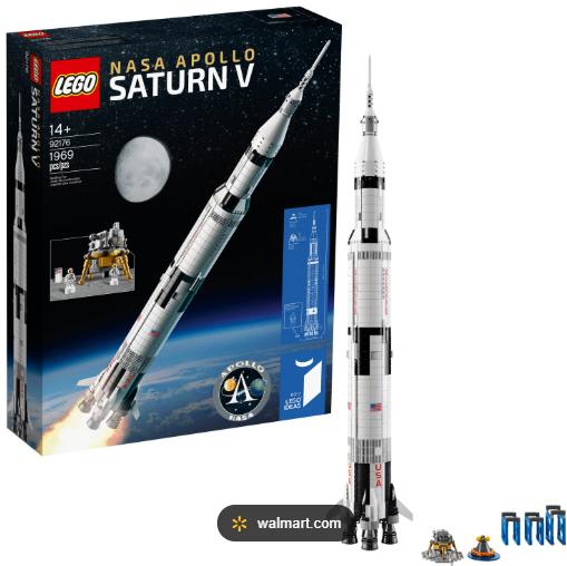 LEGO Apollo Saturn V, Lego, Ophalen of Verzenden, Zo goed als nieuw, Compleet