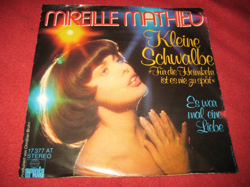 Mireille Mathieu: Kleine Schwalbe, Ophalen of Verzenden, Zo goed als nieuw, Pop