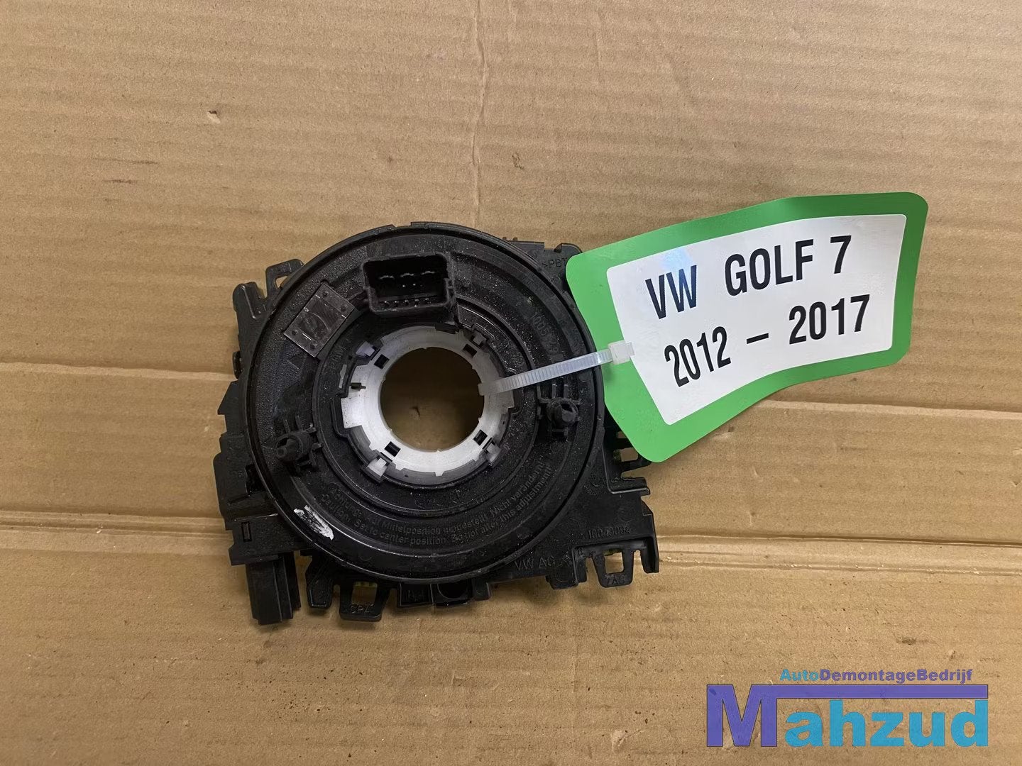 VW GOLF 7 Sleepring airbagring 5Q0953549F 2012-2021, Auto-onderdelen, Overige Auto-onderdelen, Gebruikt, Volkswagen, Volkswagen AG