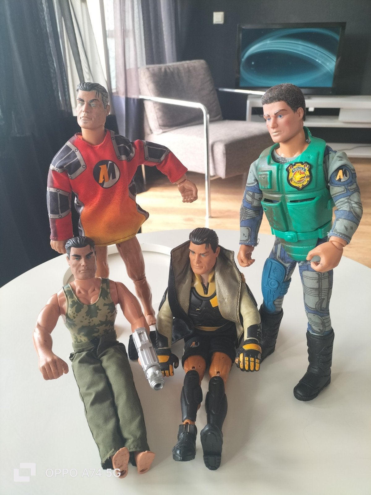 Actiefiguren Max Steel en action man- Set van 4, Ophalen of Verzenden
