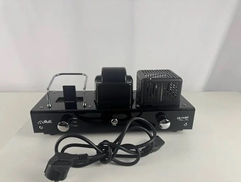 Fatman iTube ValveDock MKII met iPod Classic 120GB (6.5 gen), Overige merken, Gebruikt, Ophalen of Verzenden, Minder dan 60 watt