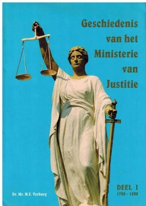 Deel 1 Geschiedenis van het Ministerie van Justitieen 2, Ophalen of Verzenden, 17e en 18e eeuw, Zo goed als nieuw
