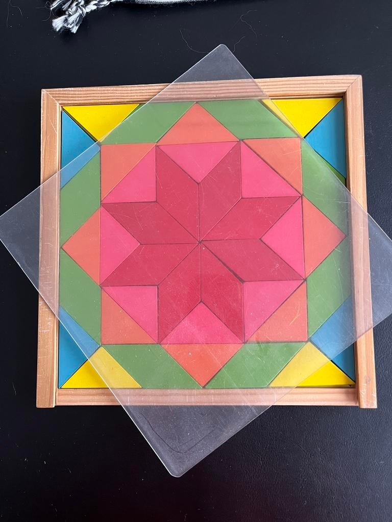 2 mozaïek puzzels, Hobby en Vrije tijd, Ophalen of Verzenden, Gebruikt